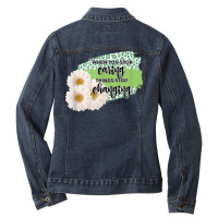 Shoelover99 Merch When Caring Ophelia Nichols T Shirt Ladies Denim Jacket | Artistshot