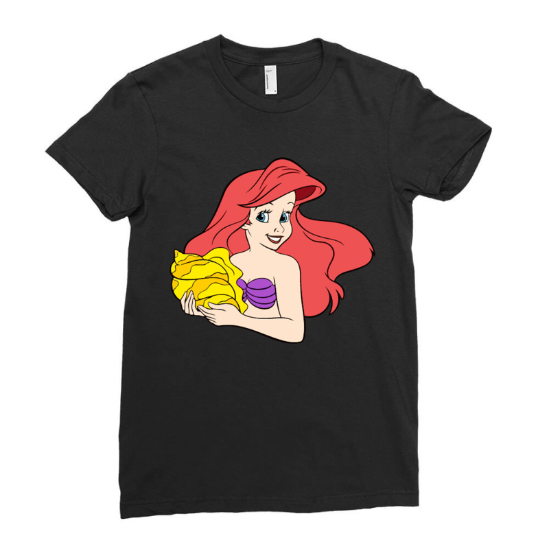 Ariel Ladies Fitted T-Shirt by nazanayla | Artistshot