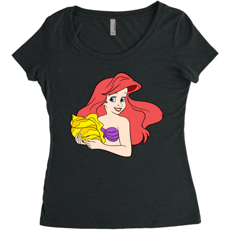 Ariel Women's Triblend Scoop T-shirt by nazanayla | Artistshot