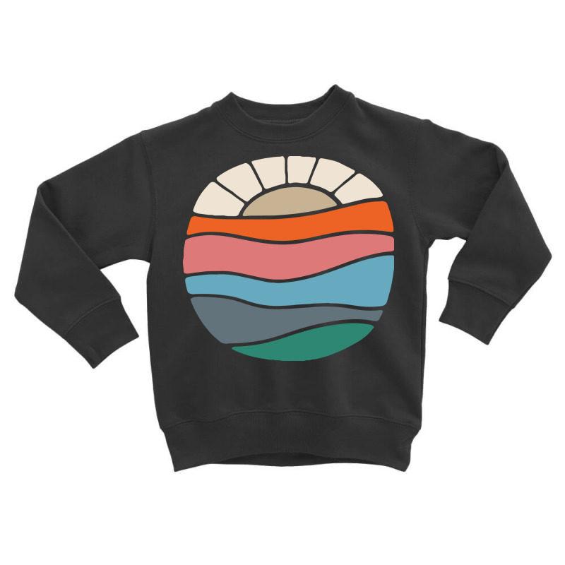 Sunset Toddler Sweatshirt by Quilimo | Artistshot