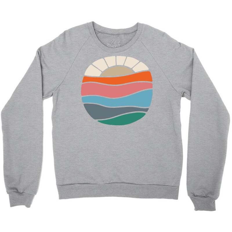 Sunset Crewneck Sweatshirt by Quilimo | Artistshot