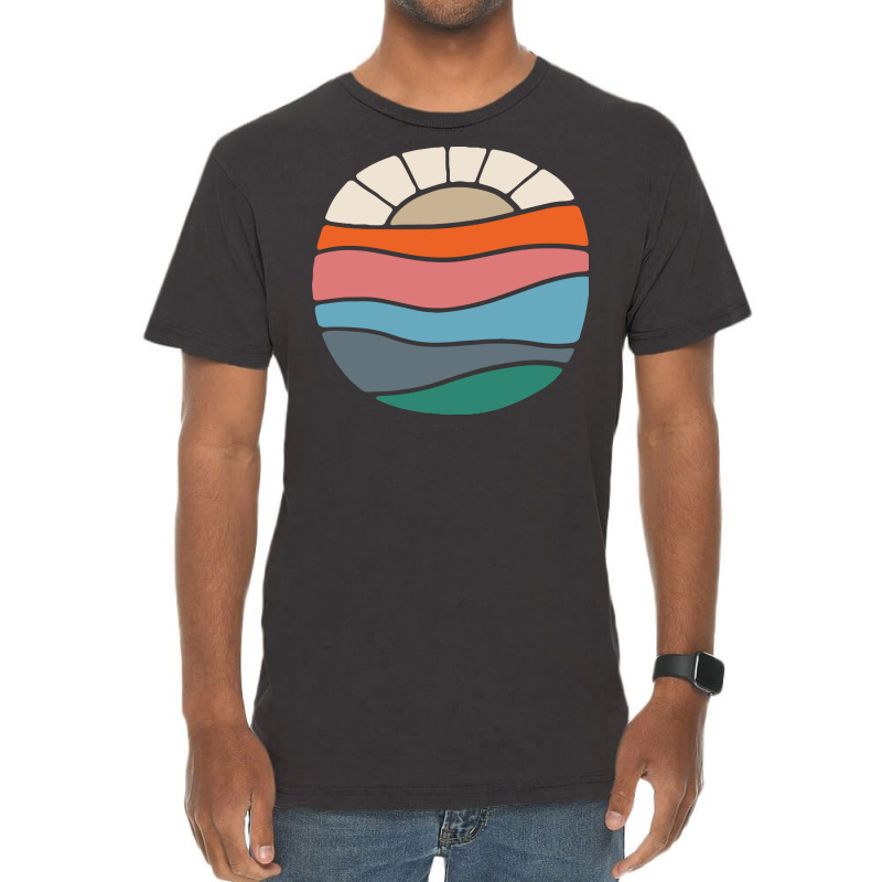 Sunset Vintage T-Shirt by Quilimo | Artistshot