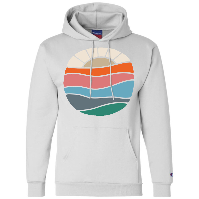 Sunset Champion Hoodie by Quilimo | Artistshot