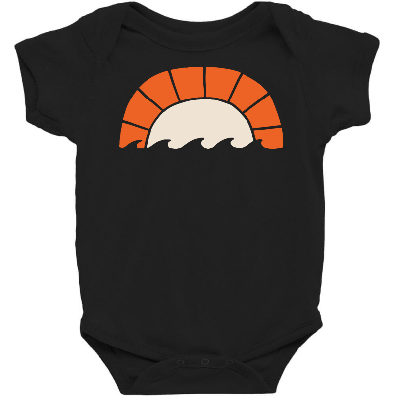 Sunset And Beach Baby Bodysuit by Quilimo | Artistshot