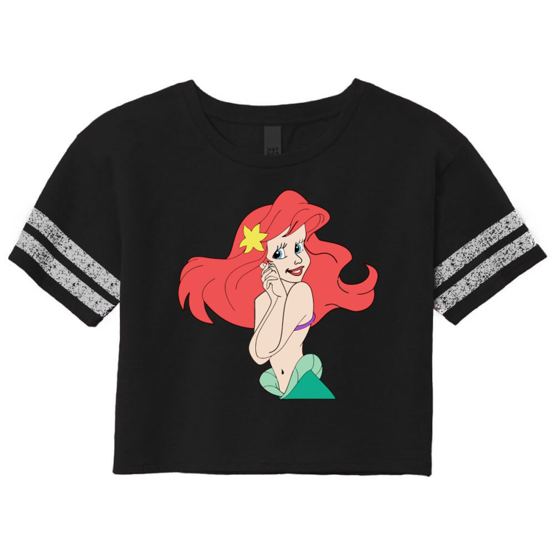 Ariel Scorecard Crop Tee by nazanayla | Artistshot