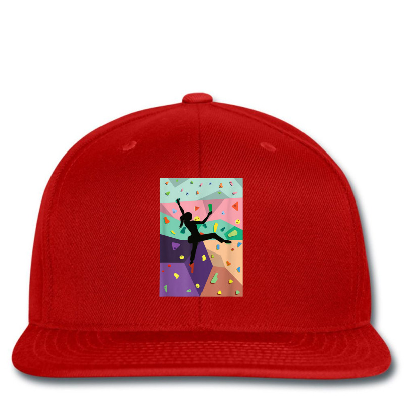 Wall Climbing Indoor Rock Climbers Action Sports Alpinism Printed Hat | Artistshot