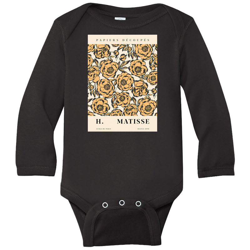 Matisse Cuadro Sobre Lienzo Para Pared Carteles N Rdicos E Impresiones Long Sleeve Baby Bodysuit by shafermichelle | Artistshot