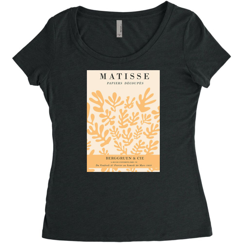 Matisse Cuadro Sobre Lienzo Para Pared Carteles N Rdicos E Impresiones Women's Triblend Scoop T-shirt by shafermichelle | Artistshot