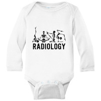 Love Radiology Tech Gifts Radiologist X Ray Technologist Long Sleeve Baby Bodysuit | Artistshot