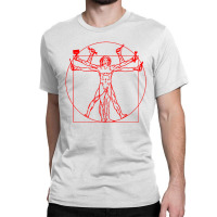 Mens Craftsman Carpenter Vitruvian Classic T-shirt | Artistshot