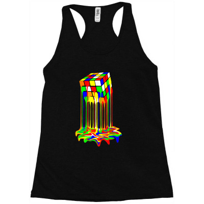 Cube Colorful Awesome Graphic Racerback Tank Designed By Jonathon