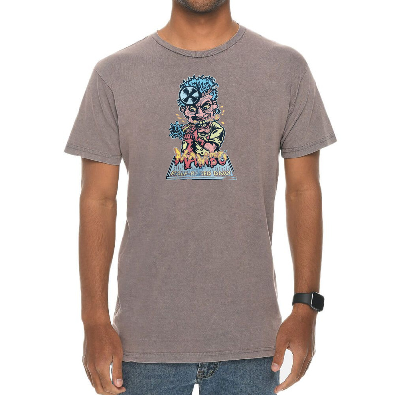 Half Baked Daily, Half Baked Daily Art, Half Baked Daily Vintage, Half Vintage T-shirt | Artistshot