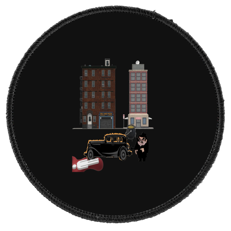 Gangster Round Patch | Artistshot