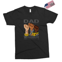 Womens Hand Dad Of A Warrior Corticalisual Impairment Exclusive T-shirt | Artistshot