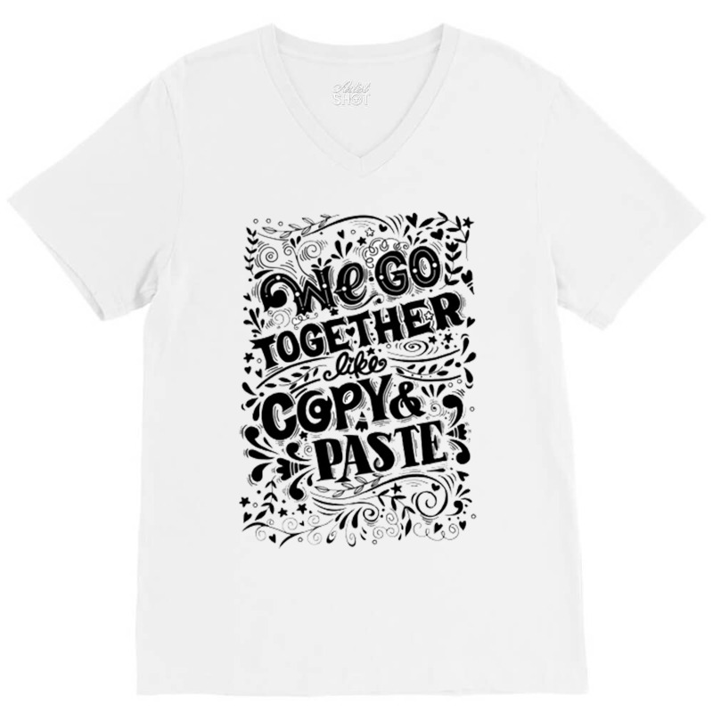 We Go Together V-neck Tee | Artistshot