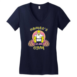 homer's gym Women's V-Neck T-Shirt | Artistshot