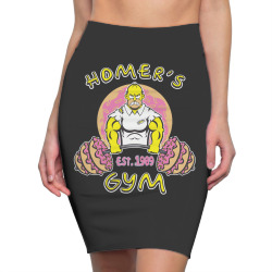 homer's gym Pencil Skirts | Artistshot