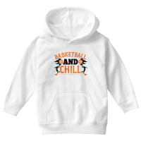 Basketball Chill Black Youth Hoodie | Artistshot