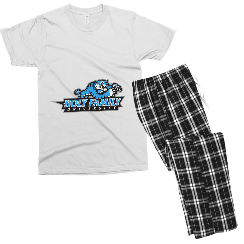 Holy Family University Tigers Men's T-shirt Pajama Set | Artistshot