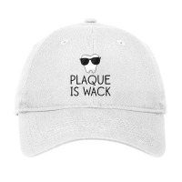 Plaque Is Wack Funny Dentist Gift Women Dental Hygienist Adjustable Cap | Artistshot