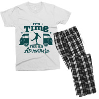 Its Time For An Adventure Men's T-shirt Pajama Set | Artistshot