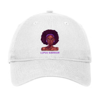 Womens Afro African American Black Woman Lupus Warrior Adjustable Cap | Artistshot