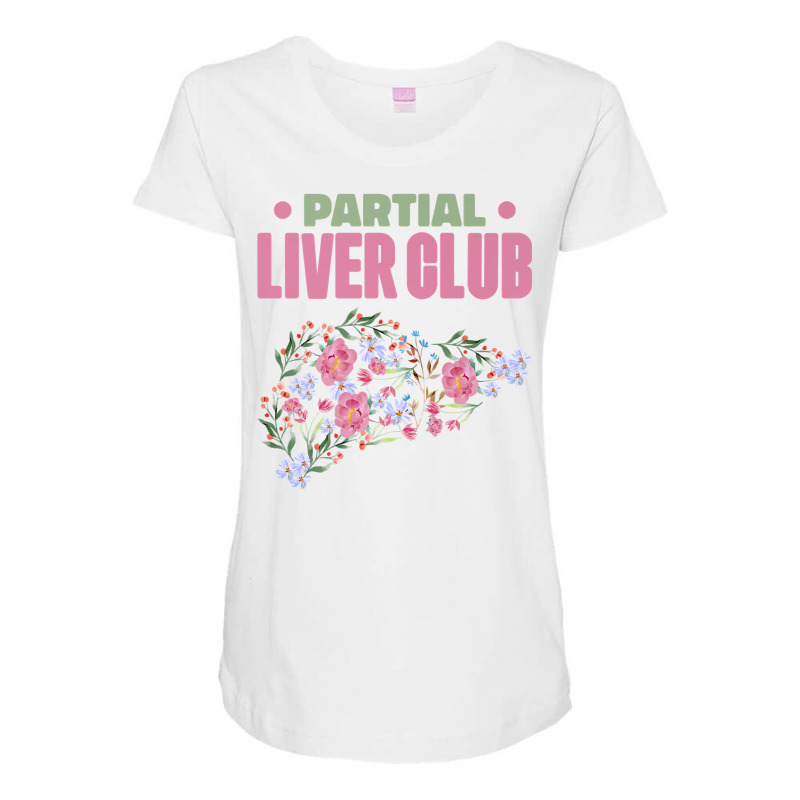 Awesome Partial Liver Transplant Survivor Premium T Shirt Maternity Scoop Neck T-shirt by lelalucin | Artistshot