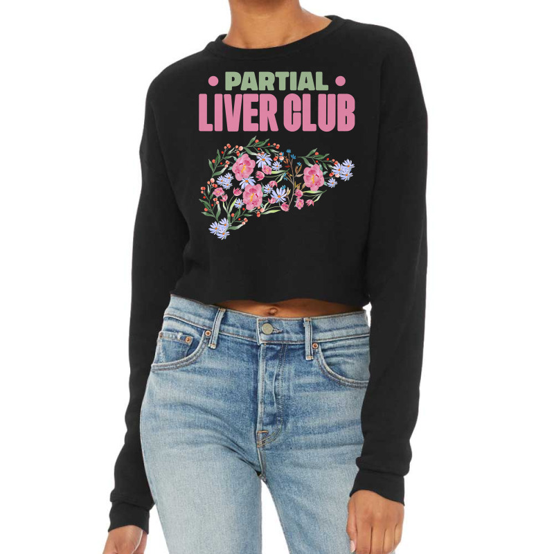 Awesome Partial Liver Transplant Survivor Premium T Shirt Cropped Sweater by lelalucin | Artistshot