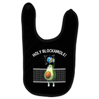 Funny Volleyball For Men Women Holy Guacamole Player Blocker T Shirt Baby Bibs | Artistshot