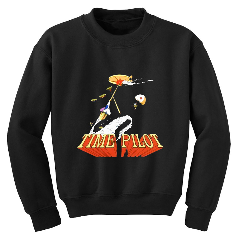 Time Pilot, The Time Pilot, Time Pilot Art, Time Pilot Vintage, Time Youth Sweatshirt by galakepol | Artistshot