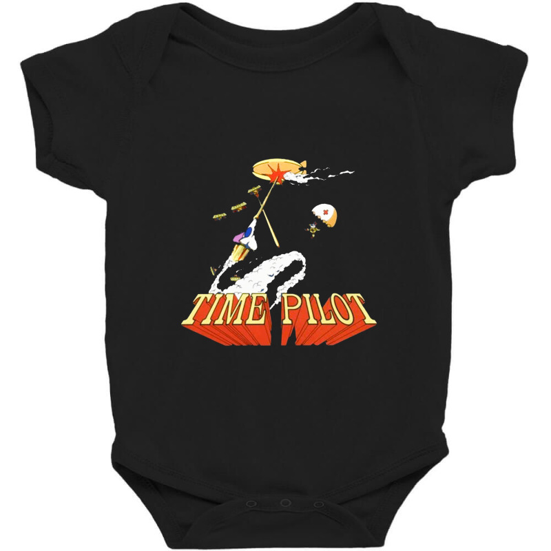 Time Pilot, The Time Pilot, Time Pilot Art, Time Pilot Vintage, Time Baby Bodysuit by galakepol | Artistshot