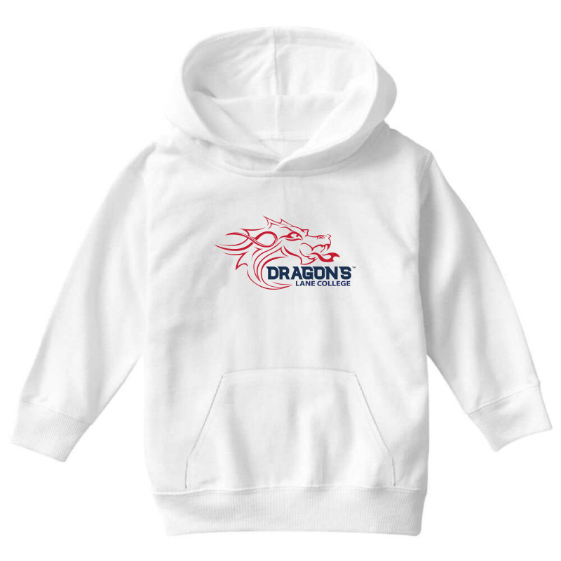 Lane College Dragons Youth Hoodie by Ellard grey | Artistshot