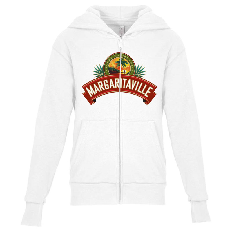 Best Margarita Ville Island Youth Zipper Hoodie by meghan irwandi | Artistshot