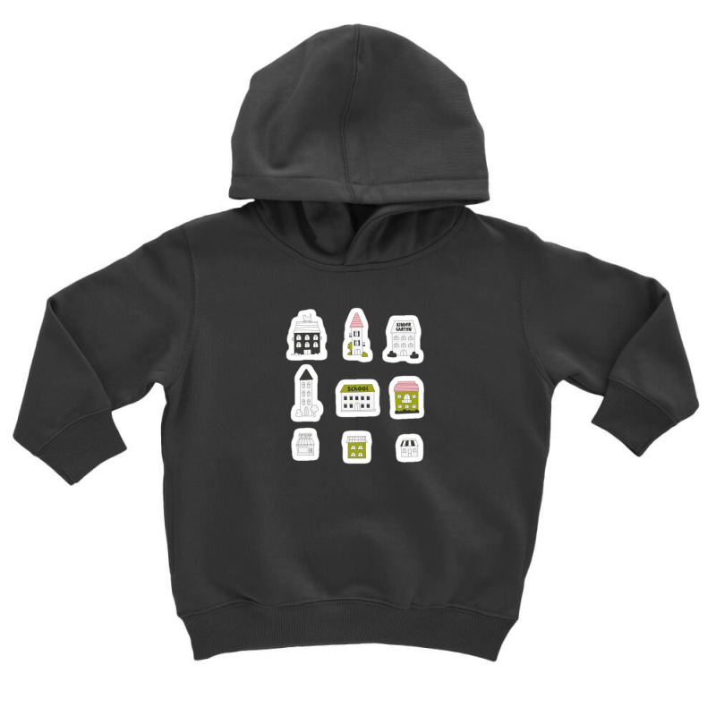 Funny Abstract Geometric Arc Design 49756761 Toddler Hoodie by didi22 | Artistshot