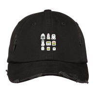 Funny Abstract Geometric Arc Design 49756761 Vintage Cap | Artistshot