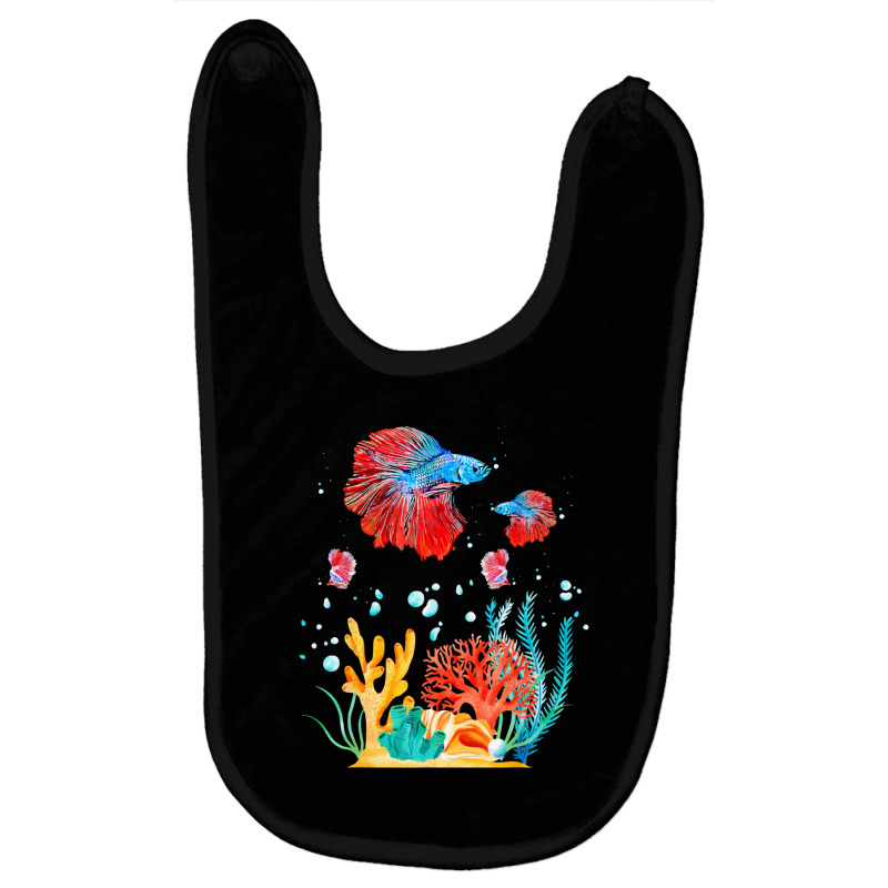 Saltwater Fishing In Ocean Baby Bibs by asbakku | Artistshot