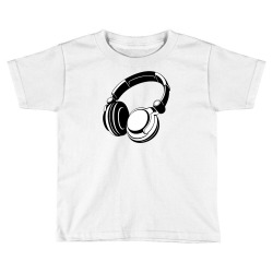 headphones black humor Toddler T-shirt | Artistshot