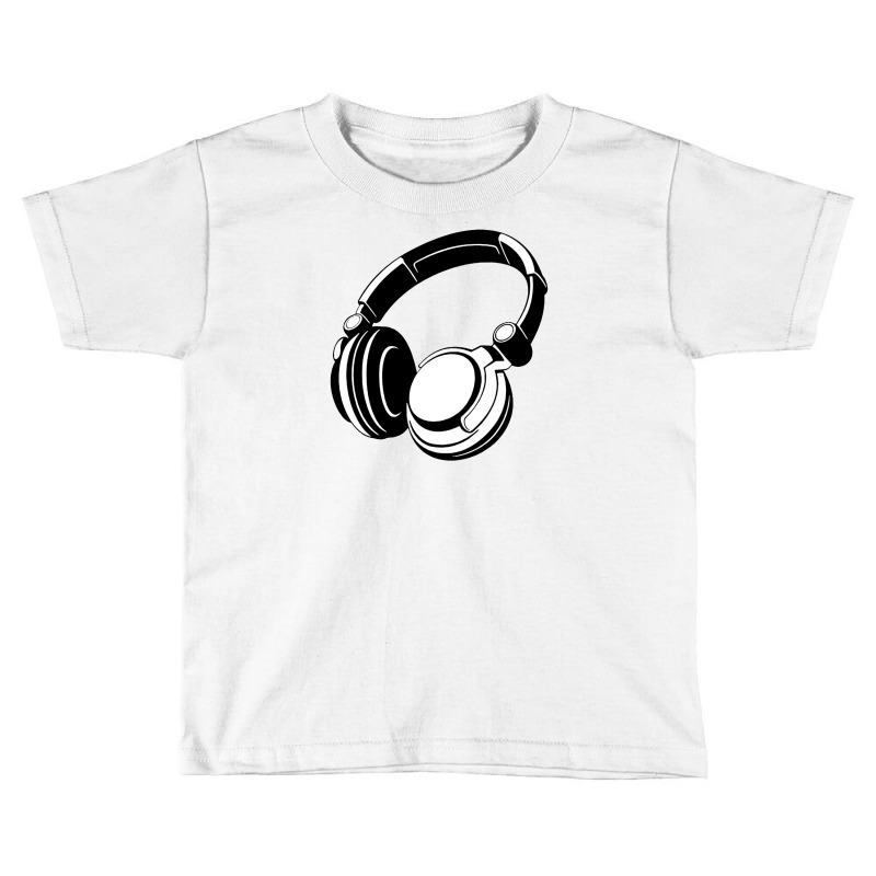 Headphones Black Humor Toddler T-shirt | Artistshot