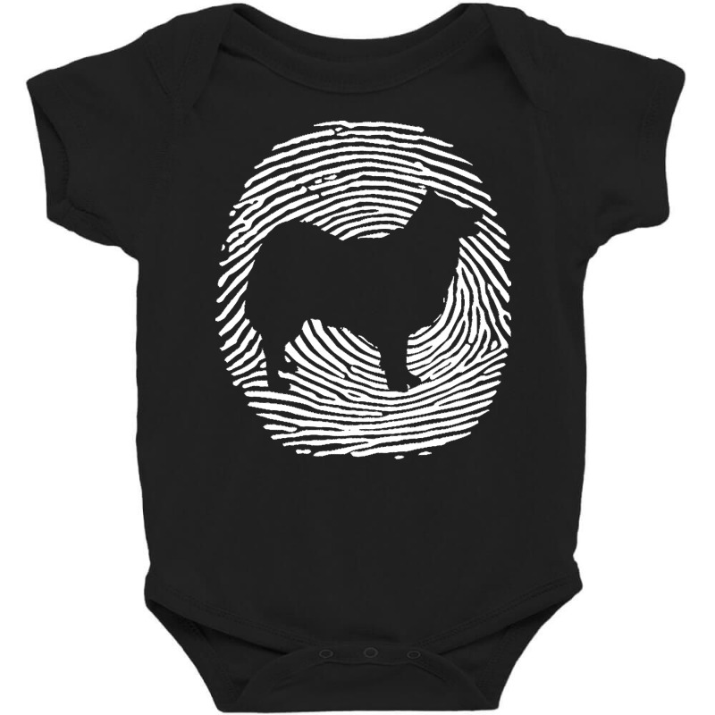 Icelandic T  Shirt Icelandic Sheepdog D N A Fingerprint I Dog Icelandi Baby Bodysuit by elephantjellyfish | Artistshot