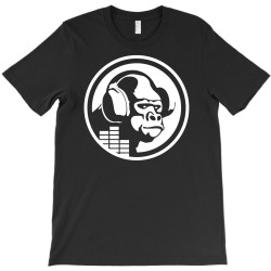 headphones gorilla T-Shirt | Artistshot