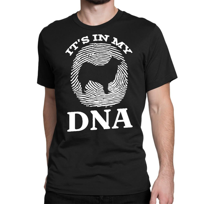 Icelandic T  Shirt Icelandic Sheepdog It`s In My D N A T  Shirt Classic T-shirt by elephantjellyfish | Artistshot