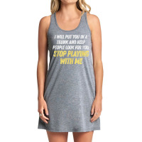 Funny I Will Put You In A Trunk And Help People Look For You Tank Top Tank Dress | Artistshot