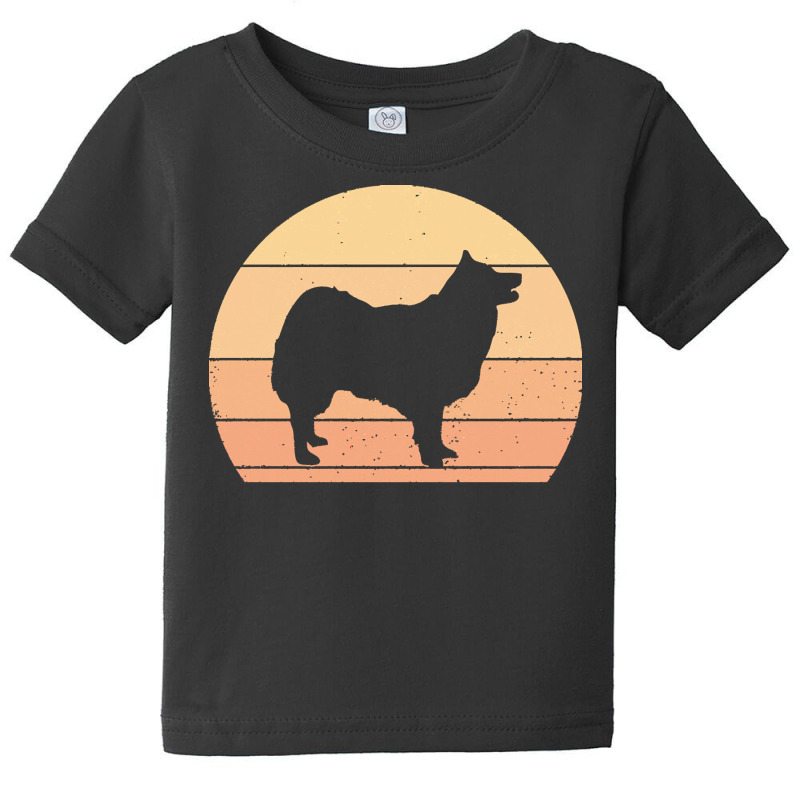 Icelandic T  Shirt Retro Sunset Icelandic Sheepdog T  Shirt Baby Tee by elephantjellyfish | Artistshot