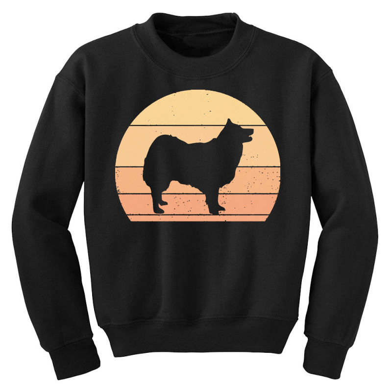 Icelandic T  Shirt Retro Sunset Icelandic Sheepdog T  Shirt Youth Sweatshirt by elephantjellyfish | Artistshot