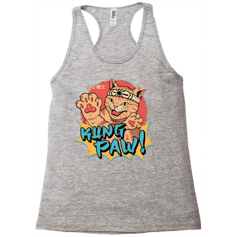 Kung Paw Racerback Tank by micondes | Artistshot