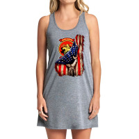 Strike Fighter Squadron 87 (vfa 87) American Flag Long Sleeve T Shirt Tank Dress | Artistshot