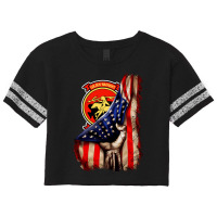 Strike Fighter Squadron 87 (vfa 87) American Flag Long Sleeve T Shirt Scorecard Crop Tee | Artistshot