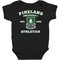 Pineland University Athletics Sports Vintage T Shirt Baby Bodysuit | Artistshot