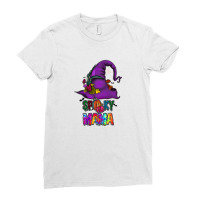 Spooky Mama Ladies Fitted T-shirt | Artistshot