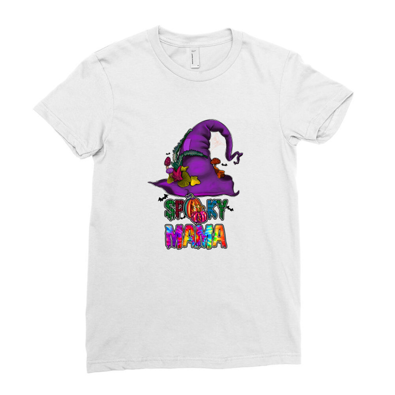 Spooky Mama Ladies Fitted T-Shirt by autlu2024 | Artistshot